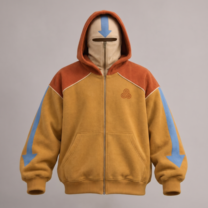 Air Nomad balaclava hoodie front view
